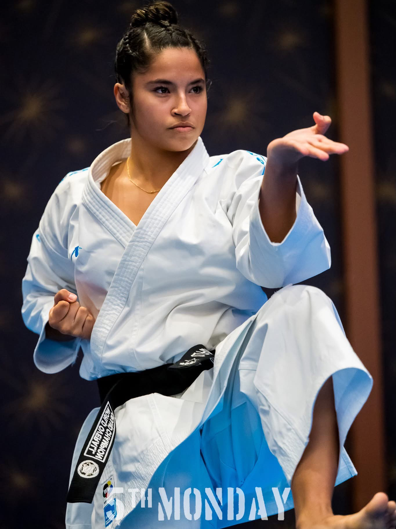 Sofia Rodriguez-Florez performing kata